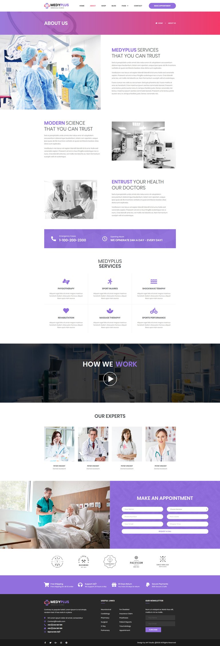 Medyplus - Medical, Clinic Template Kit
