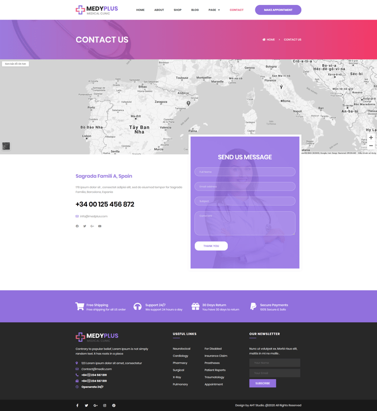 Medyplus - Medical, Clinic Template Kit