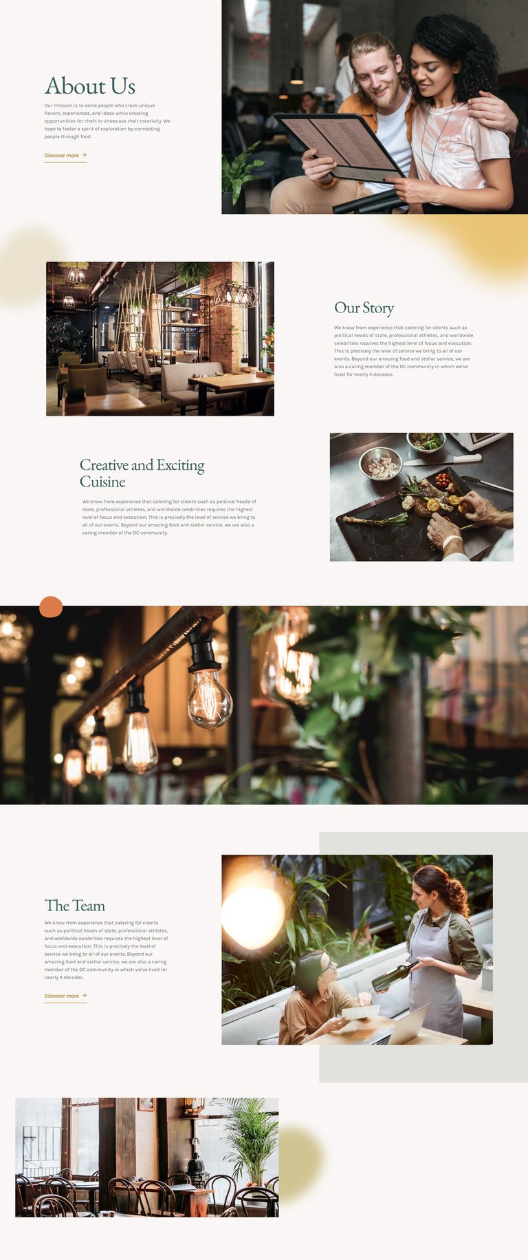 The Restaurant - Elementor Template Kit