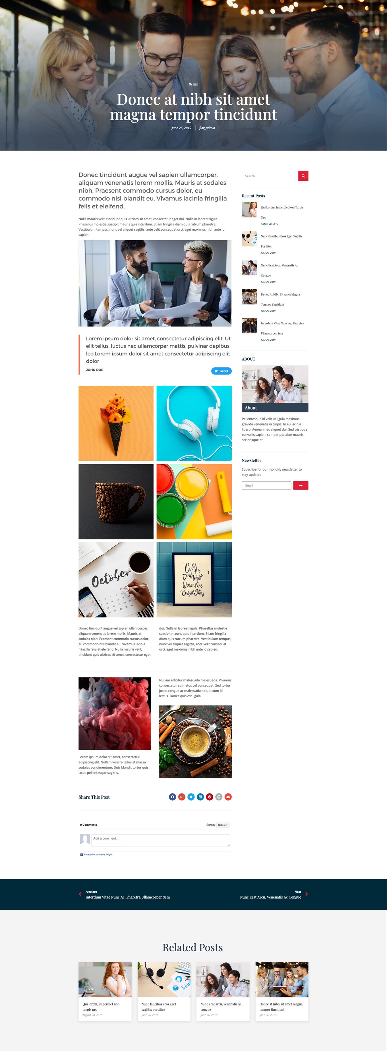ARI Agency Template Kit, WP Template Kits ft. agency & corporate