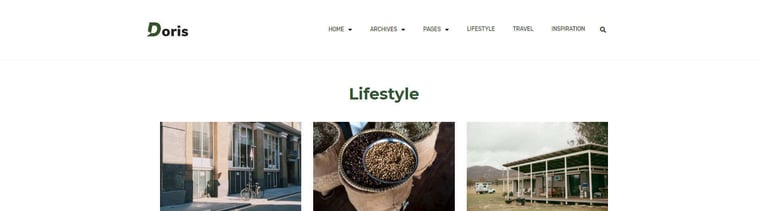 Doris - Blog & Magazine Template Kit