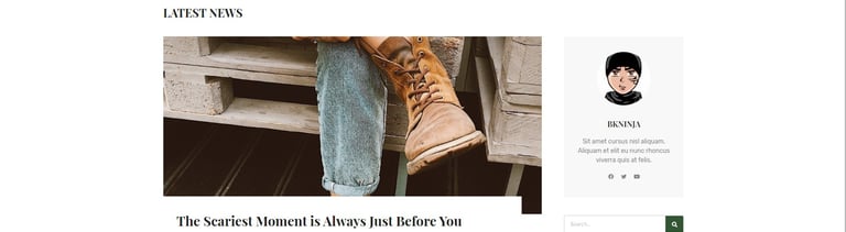 Doris - Blog & Magazine Template Kit