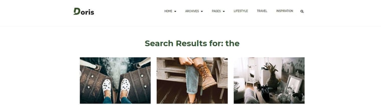 Doris - Blog & Magazine Template Kit