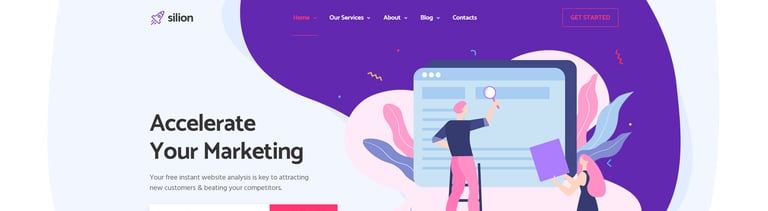 Silion - Digital Marketing Elementor Template Kit