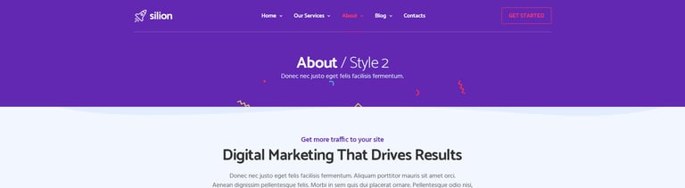 Silion - Digital Marketing Elementor Template Kit