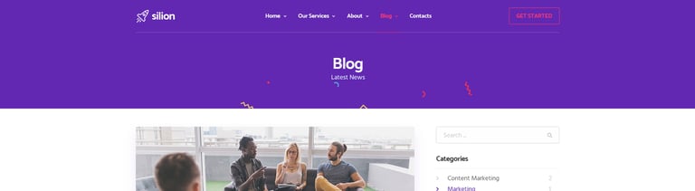 Silion - Digital Marketing Elementor Template Kit
