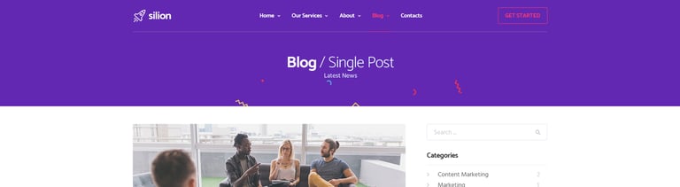Silion - Digital Marketing Elementor Template Kit