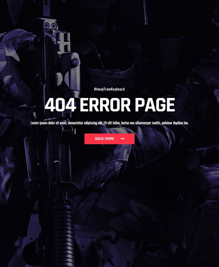 Warzon - Esport Elementor Template Kit