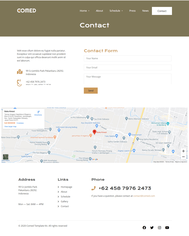 Comed - Comedian Elementor Template Kit, WP Template Kits ft. actor ...