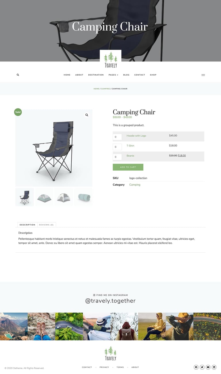 Travely - Travel Blog Template Kit