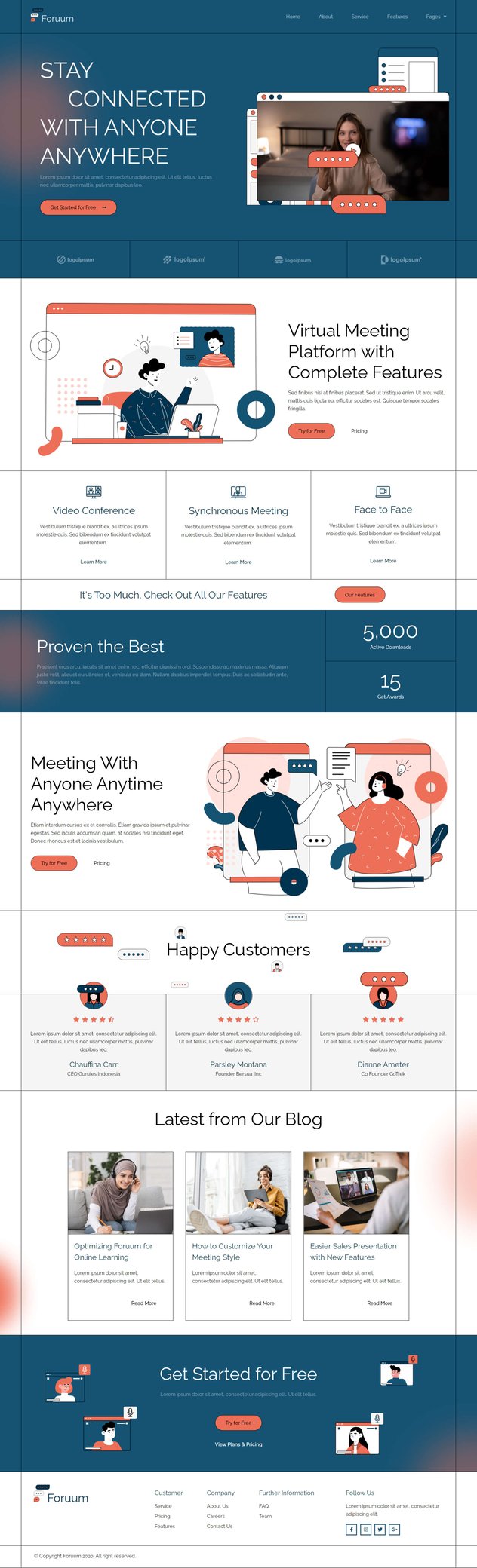 Foruum | SaaS & Software Startup Elementor Template Kit