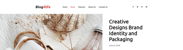 Blog4Life - Blog & Magazine Elementor Template Kit