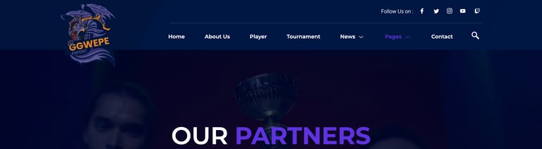 GGWEPE – Esports & Gaming Elementor Template Kit