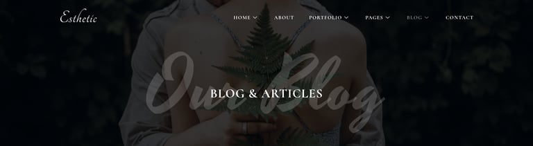 Esthetic – Wedding Photography Elementor Template Kit