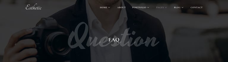 Esthetic – Wedding Photography Elementor Template Kit