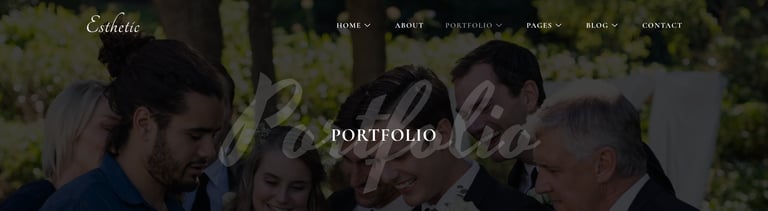 Esthetic – Wedding Photography Elementor Template Kit