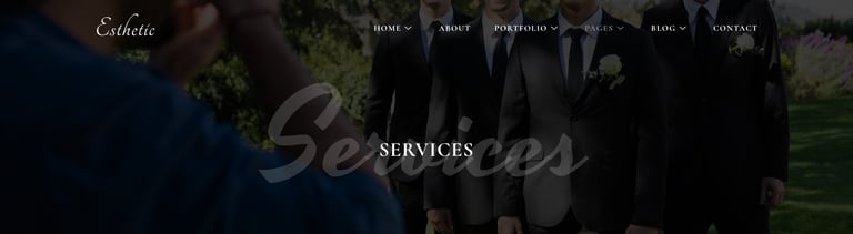 Esthetic – Wedding Photography Elementor Template Kit