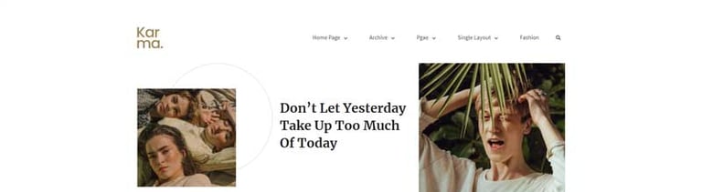 Karma - Blog & Magazine Elementor Template Kit