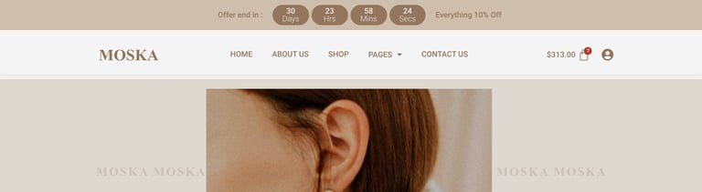 Moska - Fashion Jewelry Store WooCommerce Elementor Template Kit