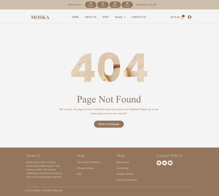 Moska - Fashion Jewelry Store WooCommerce Elementor Template Kit