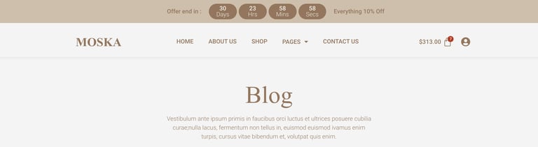 Moska - Fashion Jewelry Store WooCommerce Elementor Template Kit