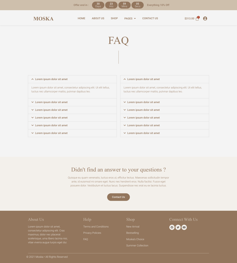 Moska - Fashion Jewelry Store WooCommerce Elementor Template Kit
