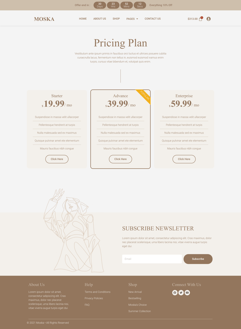 Moska - Fashion Jewelry Store WooCommerce Elementor Template Kit