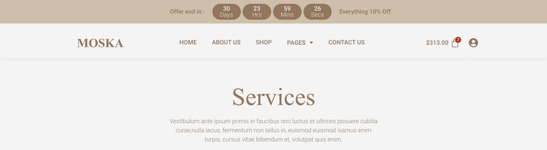 Moska - Fashion Jewelry Store WooCommerce Elementor Template Kit