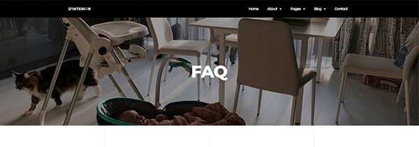 D'Interior - Interior Design Elementor Pro Full Site Template Kit