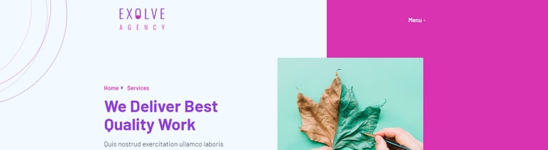 Exolve | Creative Portfolio Elementor Template Kit