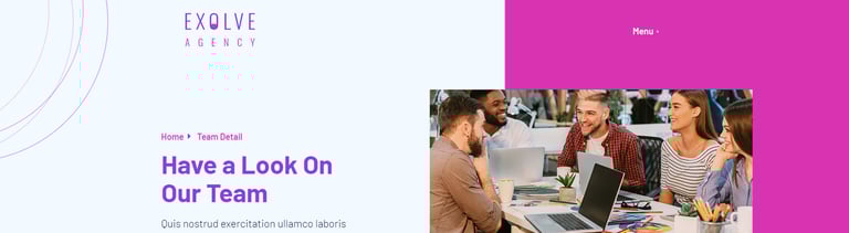 Exolve | Creative Portfolio Elementor Template Kit