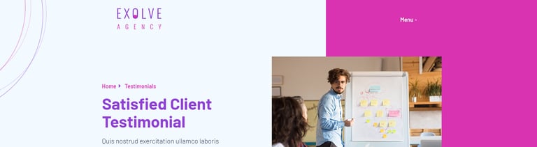 Exolve | Creative Portfolio Elementor Template Kit