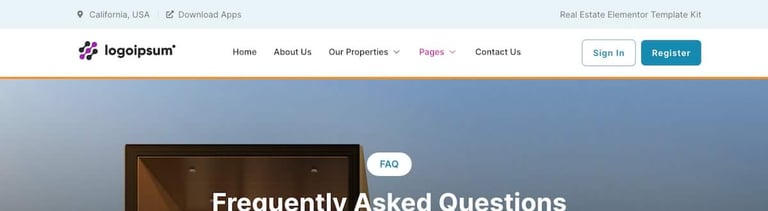 UHouse - Real Estate Elementor Template Kit