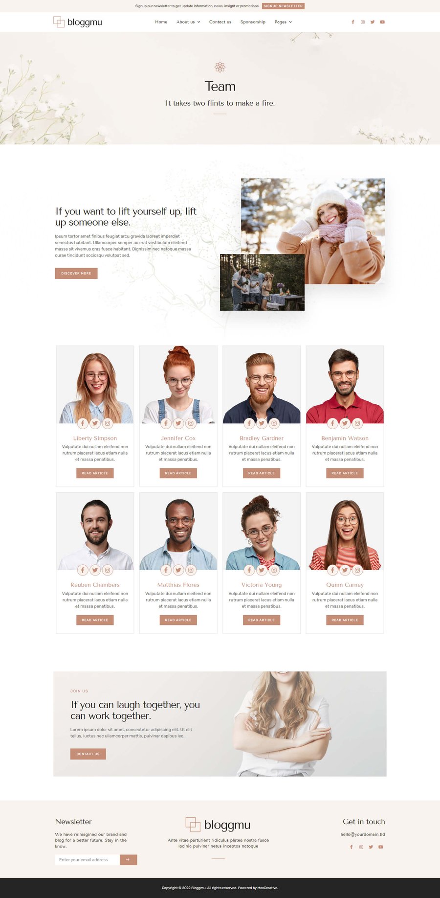 Bloggmu - Feminine Blog Elementor Template Kit, WP Template Kits ft ...