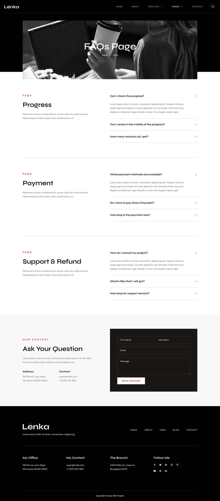 Lenka - Creative Digital Agency Elementor Template Kit