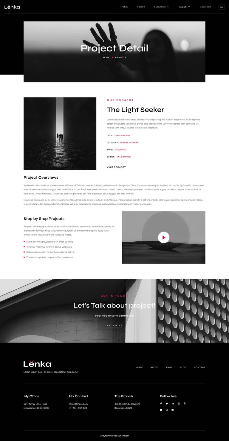 Lenka - Creative Digital Agency Elementor Template Kit