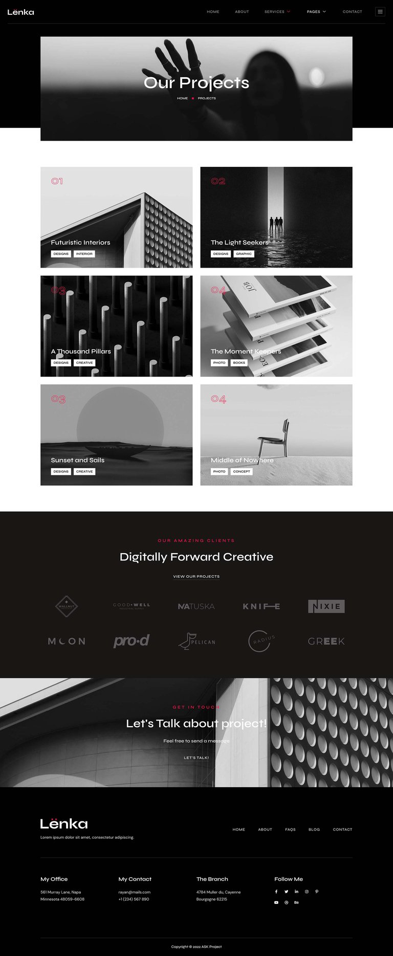 Lenka - Creative Digital Agency Elementor Template Kit