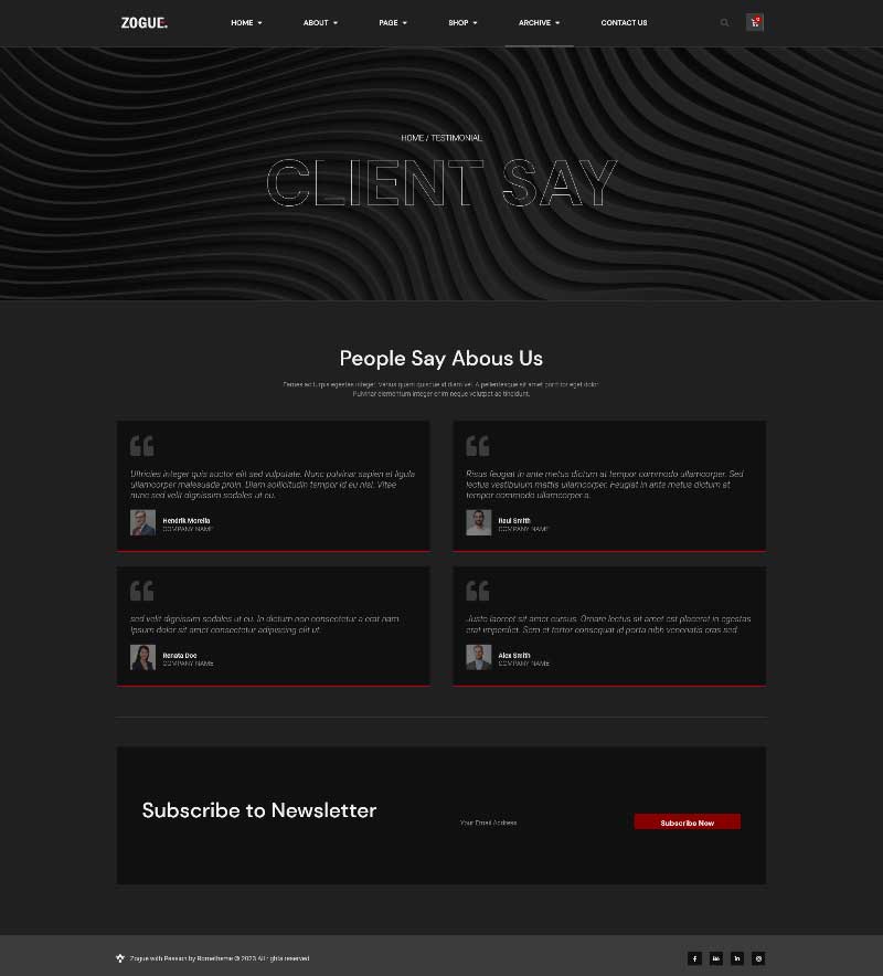 Zogue - Creative Blog & Magazine Elementor Pro Template Kit - Design ...