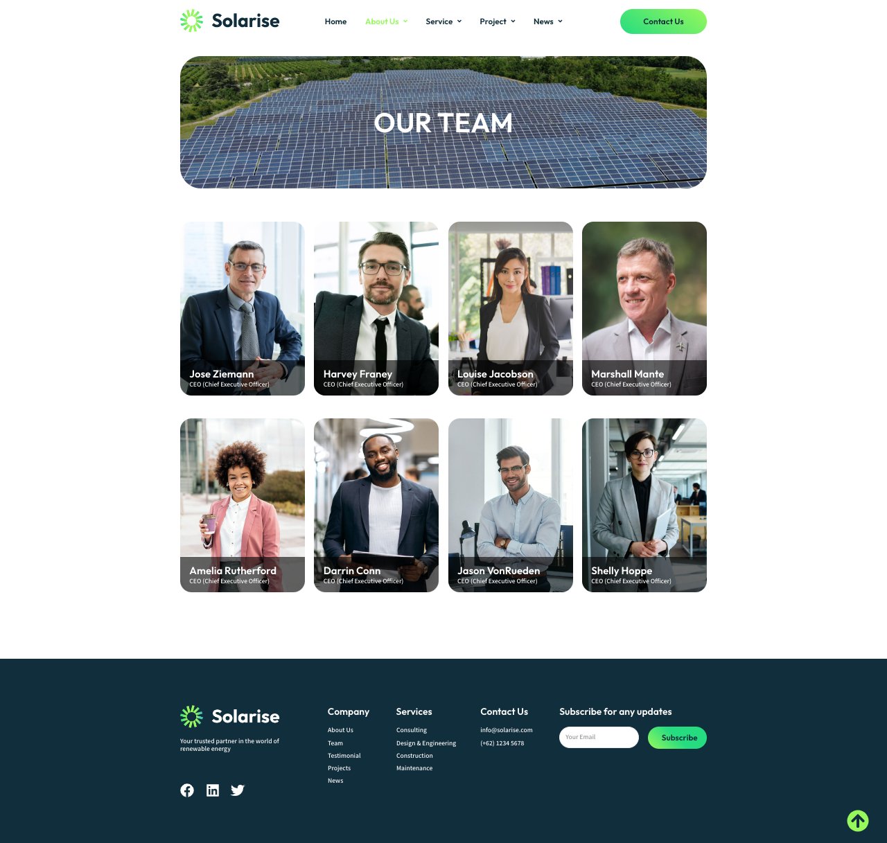 Solarise - Kit de plantillas Elementor para instalación de paneles ...