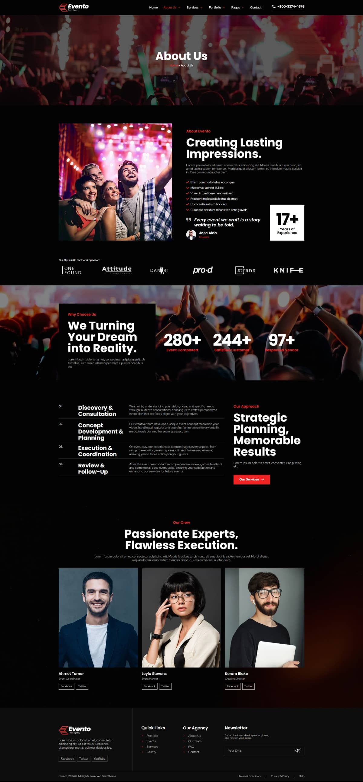 Evento - Event Agency Elementor Template Kit, WP Template Kits ft ...