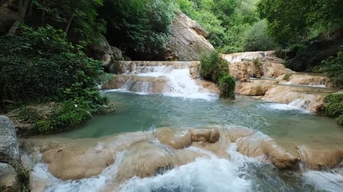Waterfall And Nature