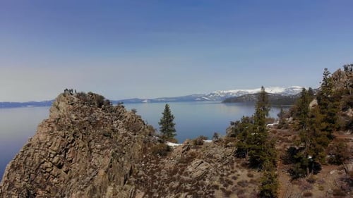 Sea Mountain Snow Nature