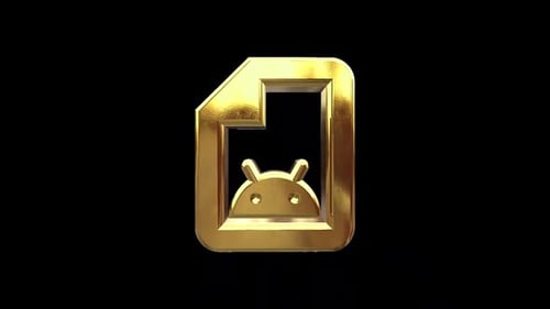 Apk Document Golden Icon