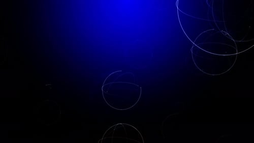 Tecnologia: laço de fundo azul