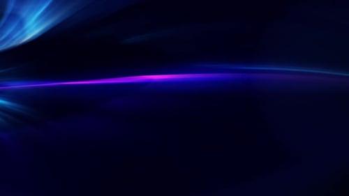 Dynamic Blue and Purple Light Streaks Abstract Background Loop