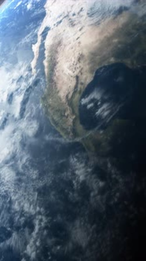 Cinematic Planet Earth Rotation Animation 06