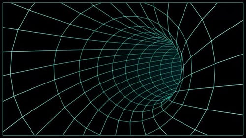 Virtual Reality Tunnel Grid Visualization Loop