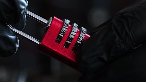 Coding Lock For Luggage And Lockers