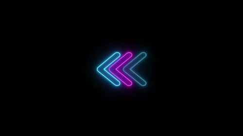Animated Arrows, Direction Arrows, Blinking Arrows