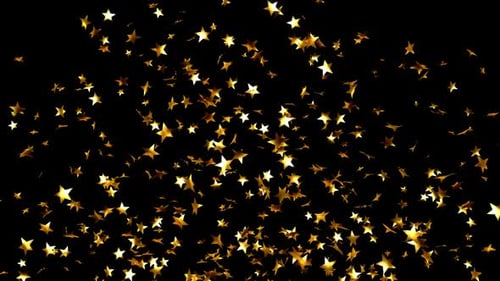 Confetes Gold Star